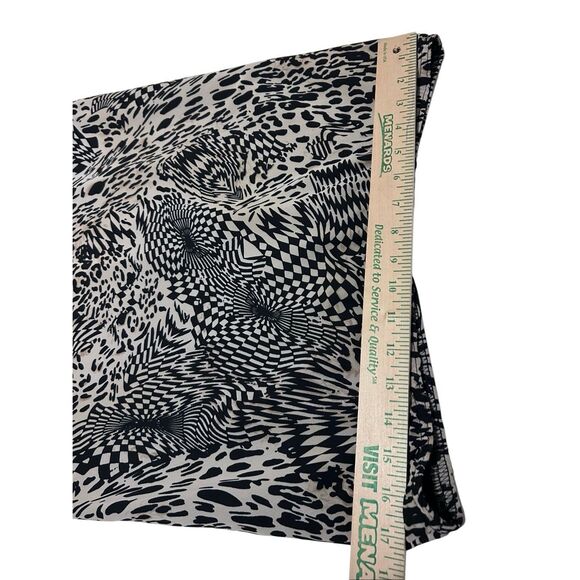 L Amadei By D.P. Altomonte Animal Print Max Skirt Ruffled Ends Women’s Size XL V - Picture 7 of 9